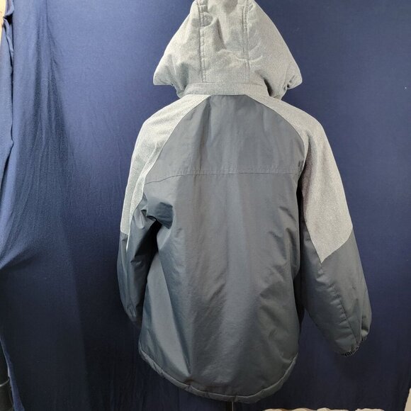 Gerry Boys Kids Youth Hooded Winter Jacket M 10/12 Grey Snow Skiing Snowboarding - Picture 11 of 11